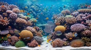 Aquarium fish tank background image
