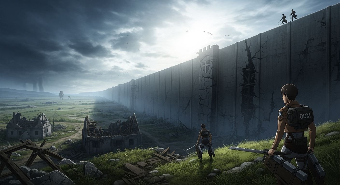 Attack on titan background image