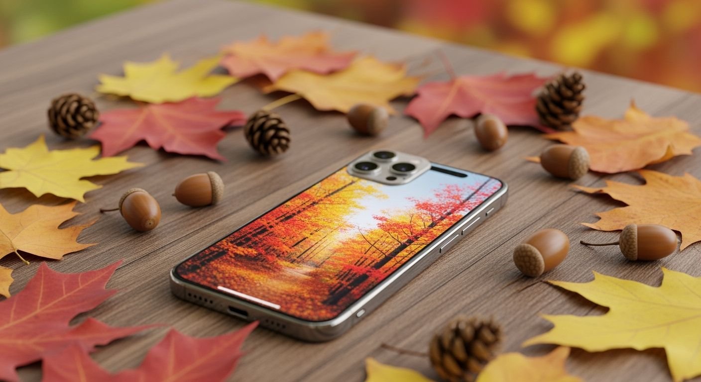 Autumn background iphone image 12