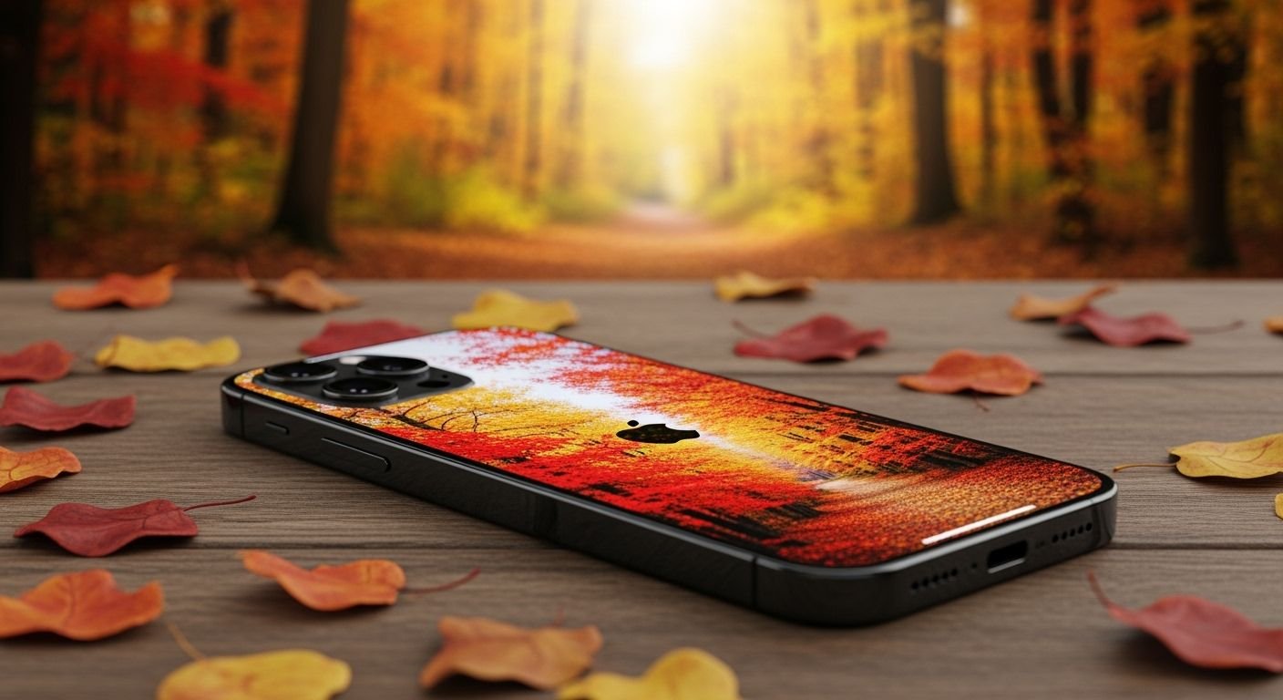 Autumn background iphone image 14