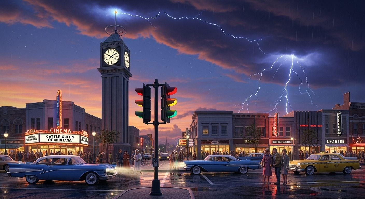 Back to the future background image 10