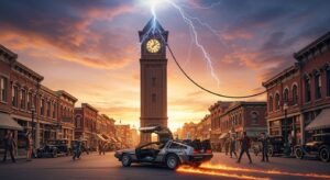 Back to the future background image 6