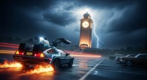 Back to the future background image 9