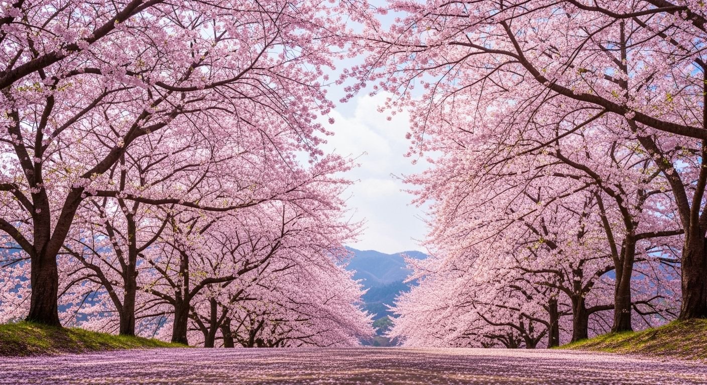 Background cherry blossom image 2
