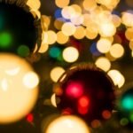 Background christmas lights image 3