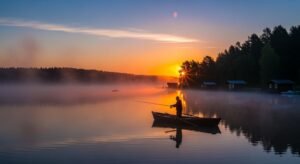 Background fishing image
