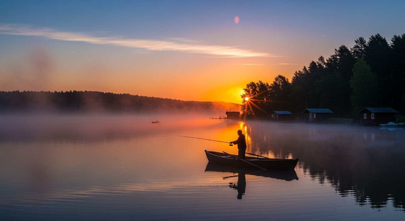 Background fishing image