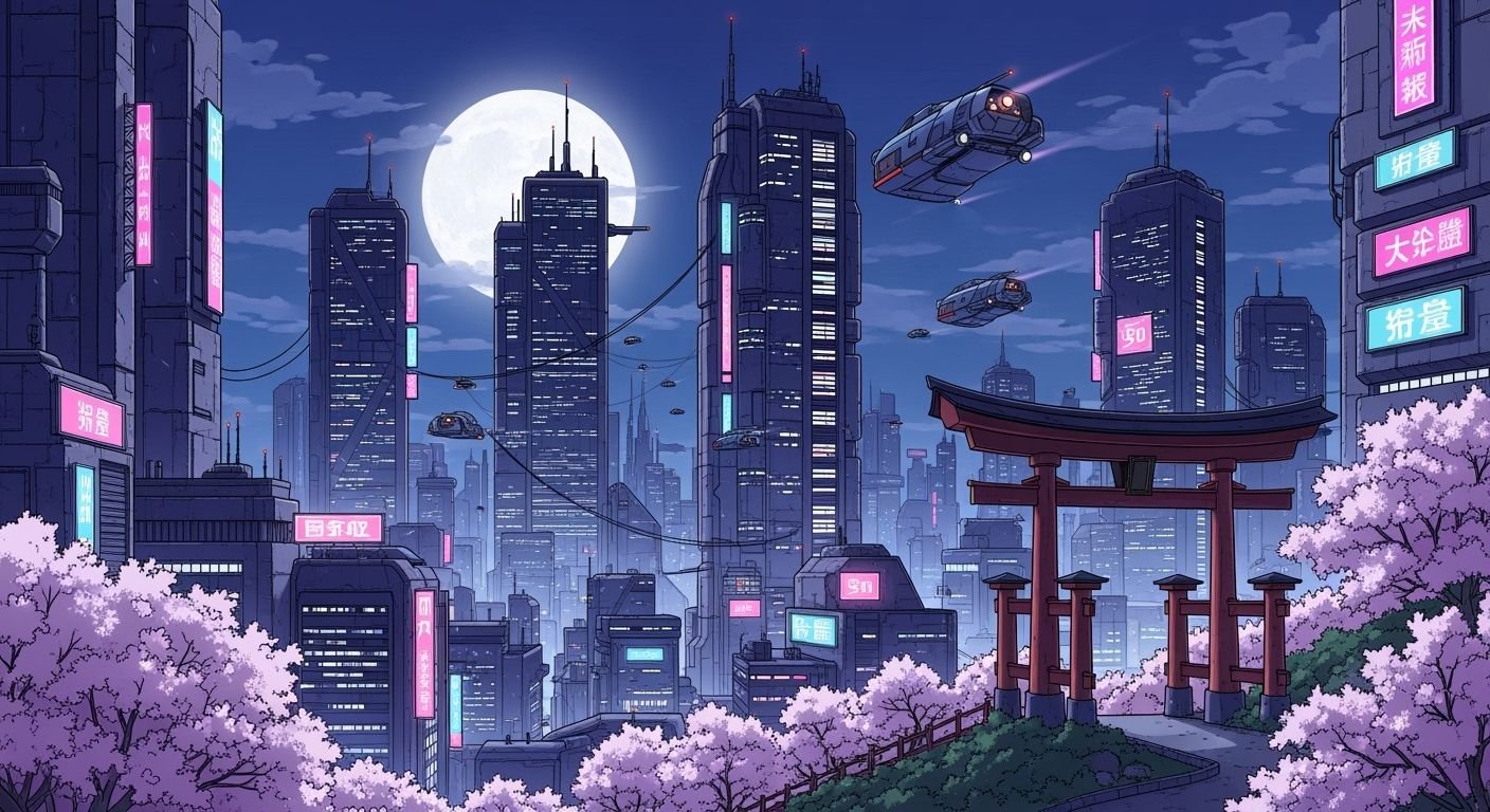 Background for manga image 4