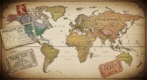 Background for vintage image