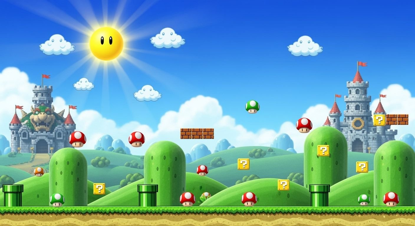 Background mario image