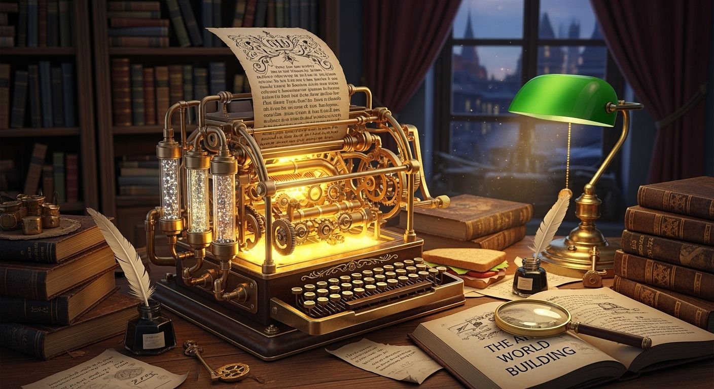 Background story generator image