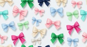 Background with bows image
