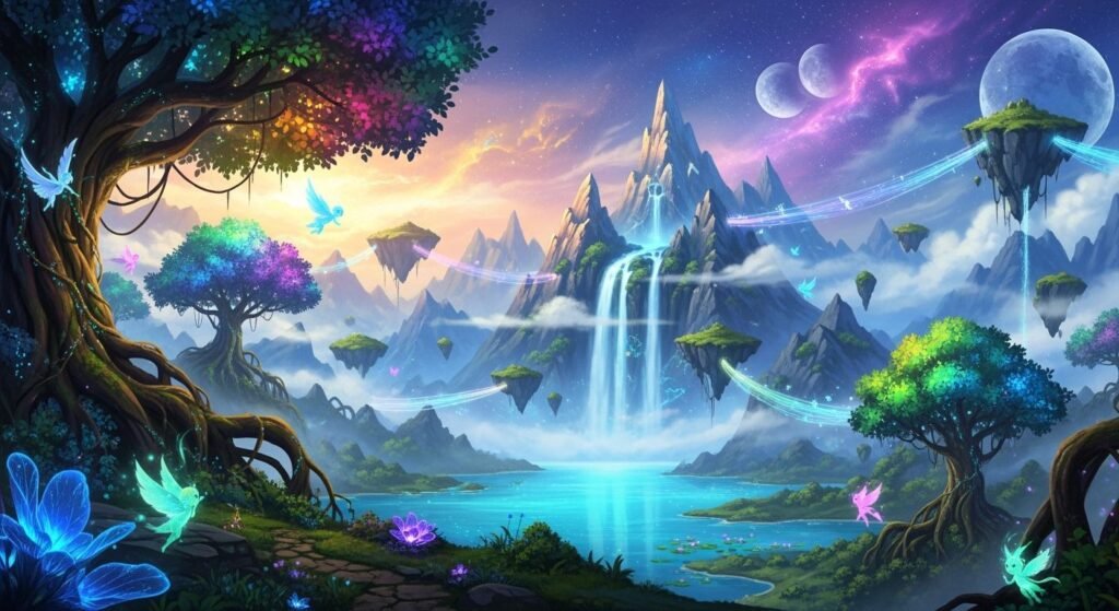 Backgrounds fantasy image