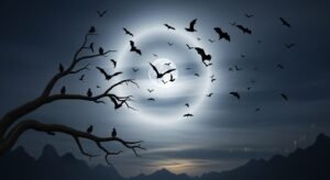 Bat background image 3