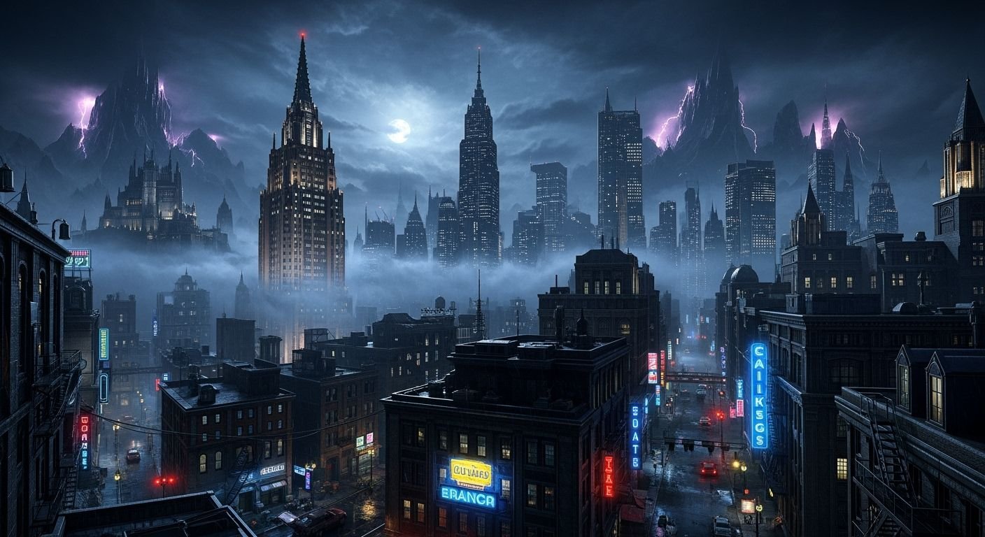 Batman arkham knight background image