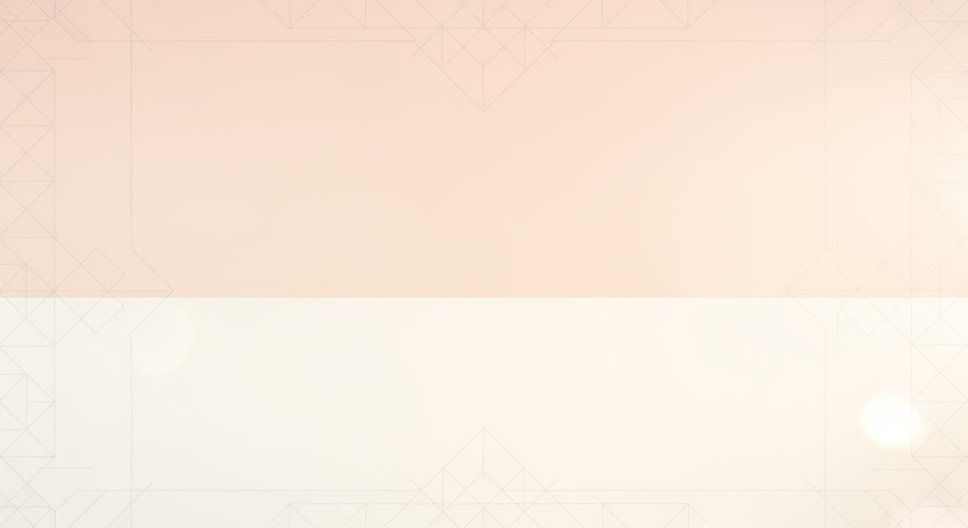 Beige and white background with a