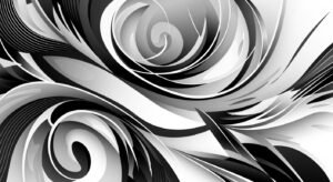 Black and white abstract background image