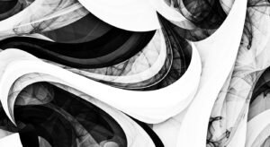 Black and white abstract background image 5
