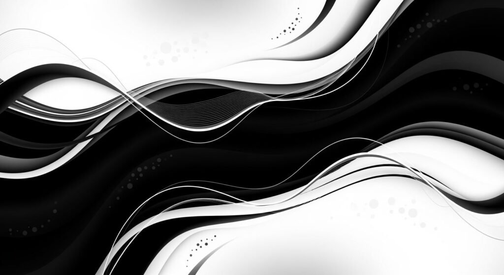 Black and white abstract background image 7