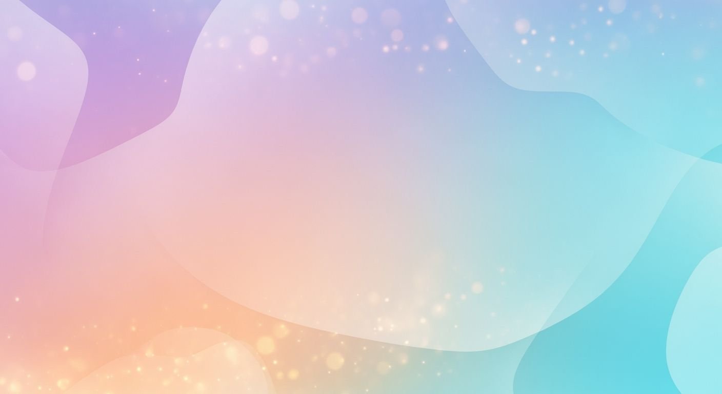 Blue and pink abstract background with 16