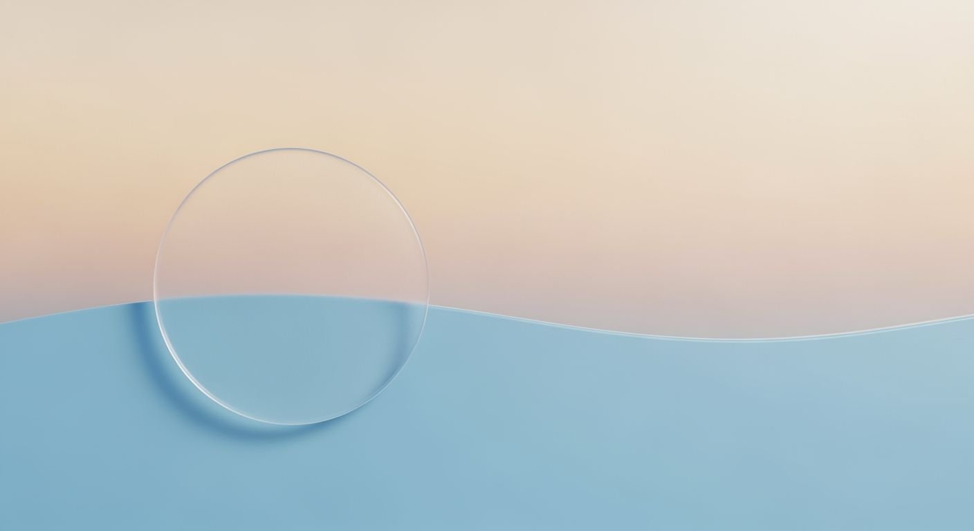 Blue and pink background with a 30