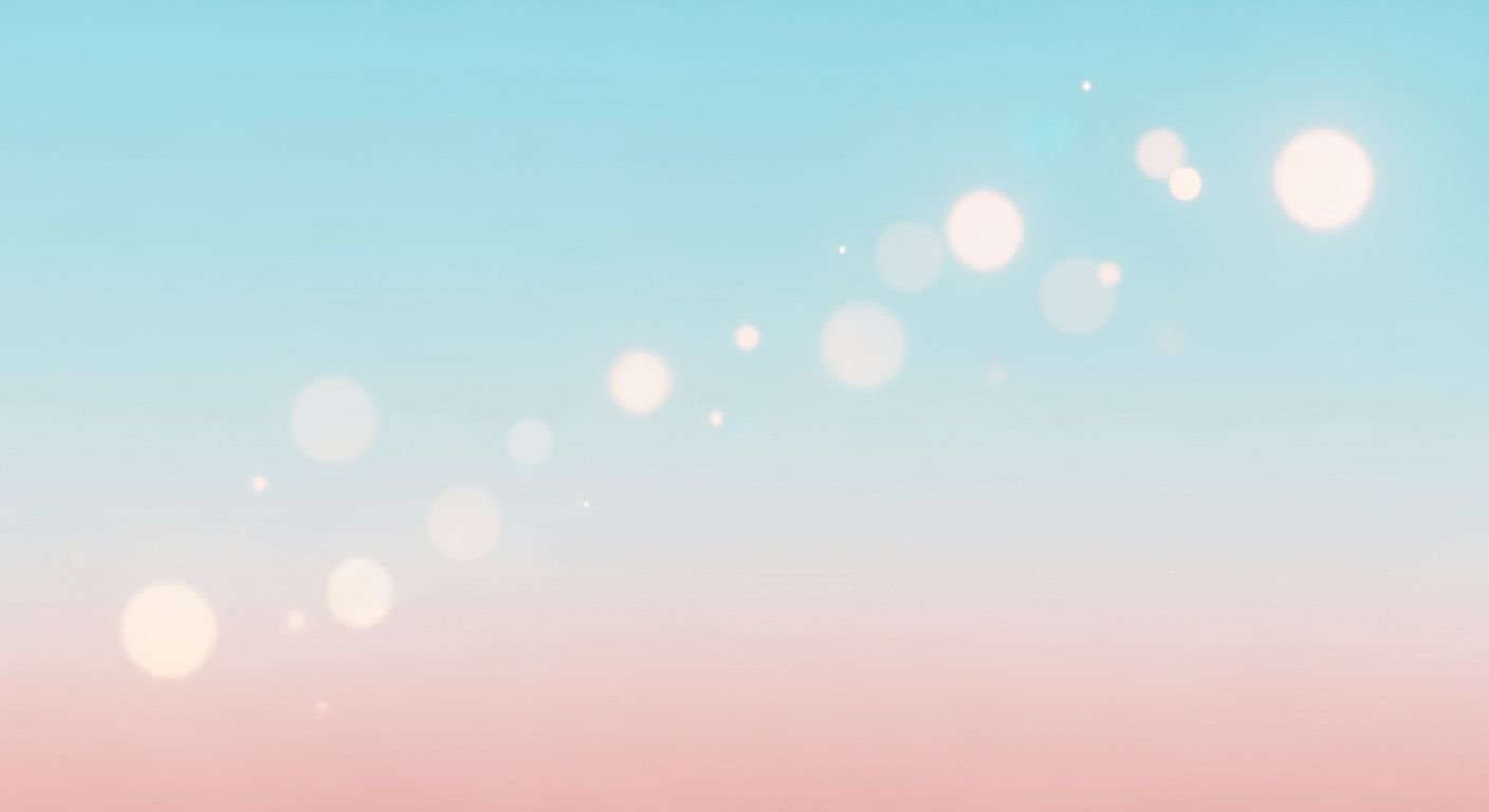Blue and pink background with bokeh 58