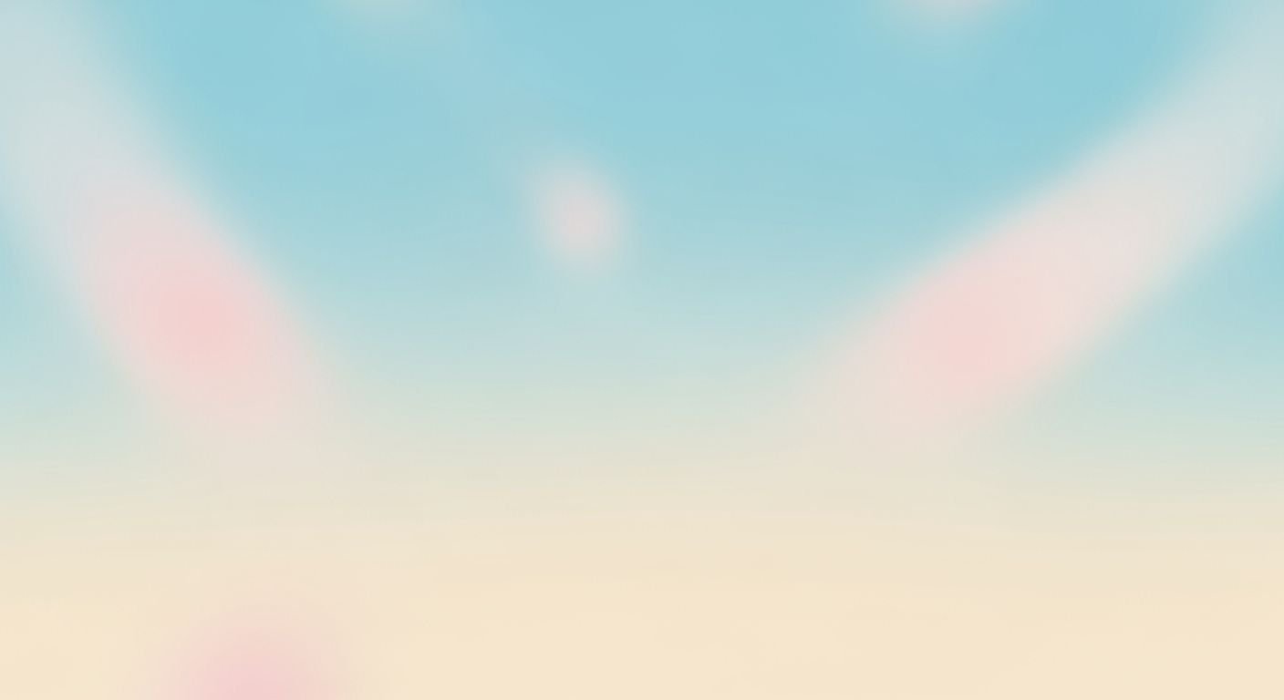 Blurry image of a blue and 14