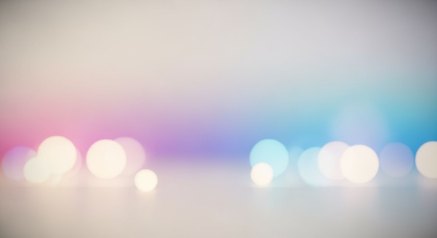 Blurry image of a city street