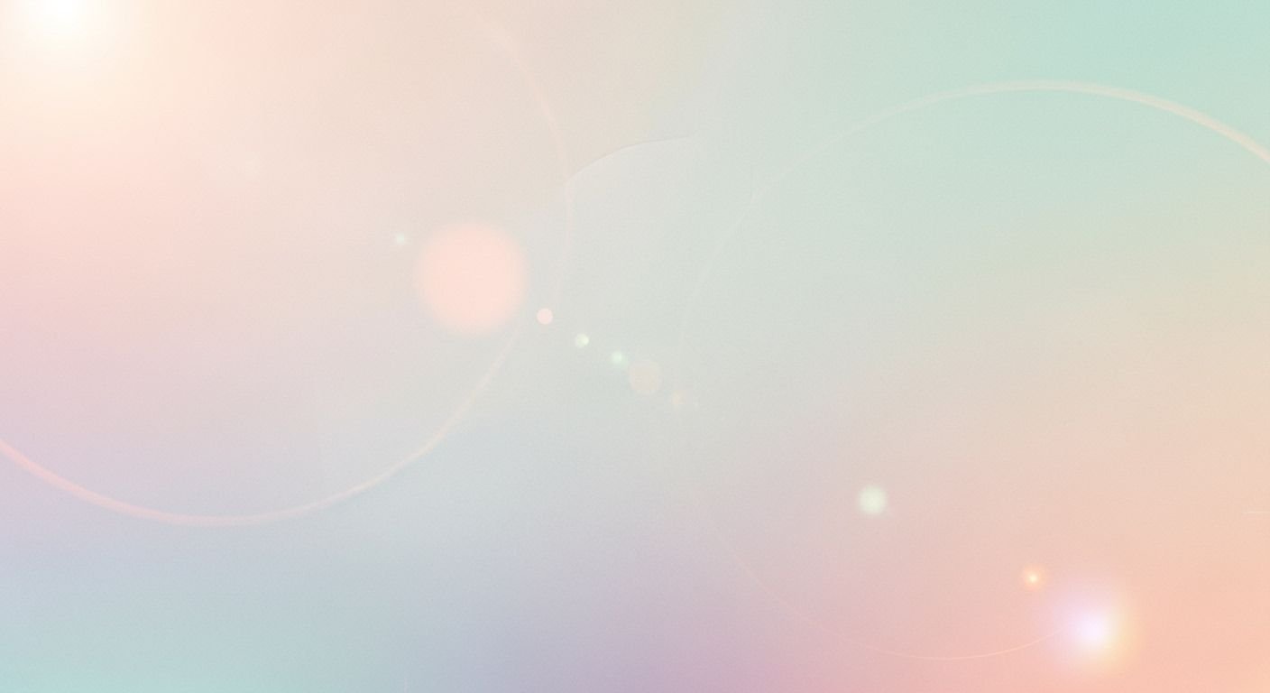Blurry image of a light blue 3