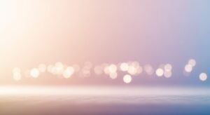 Blurry image of a sunset over 3