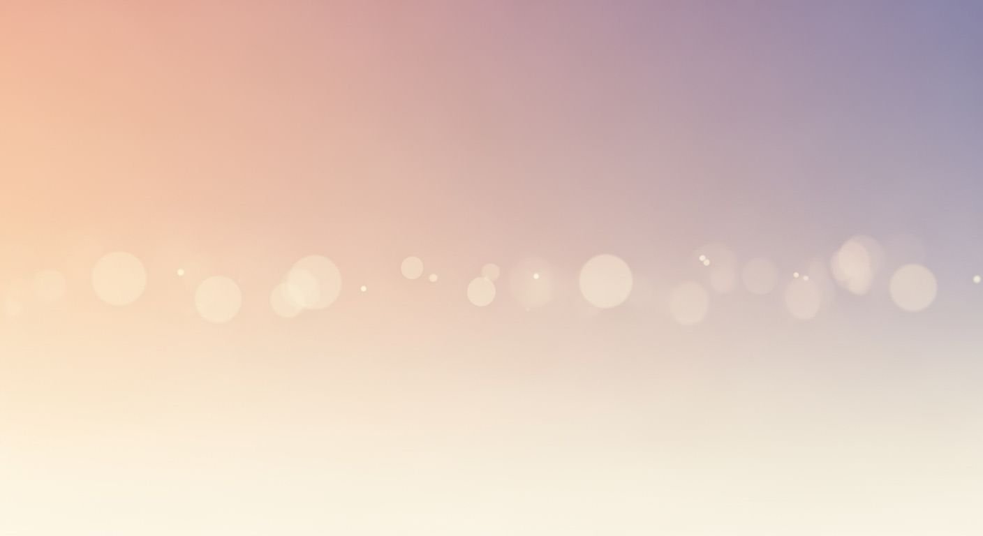 Blurry image of a sunset with 6