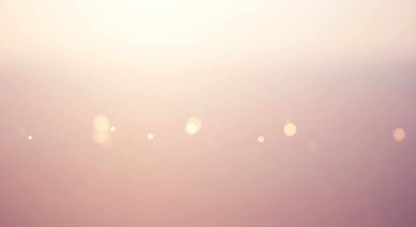 Blurry image of the sun in