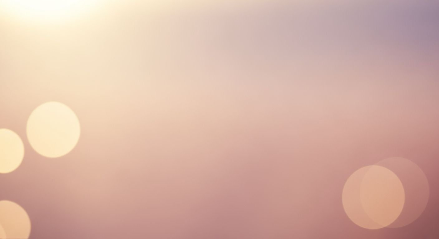 Blurry image of the sun shining 3