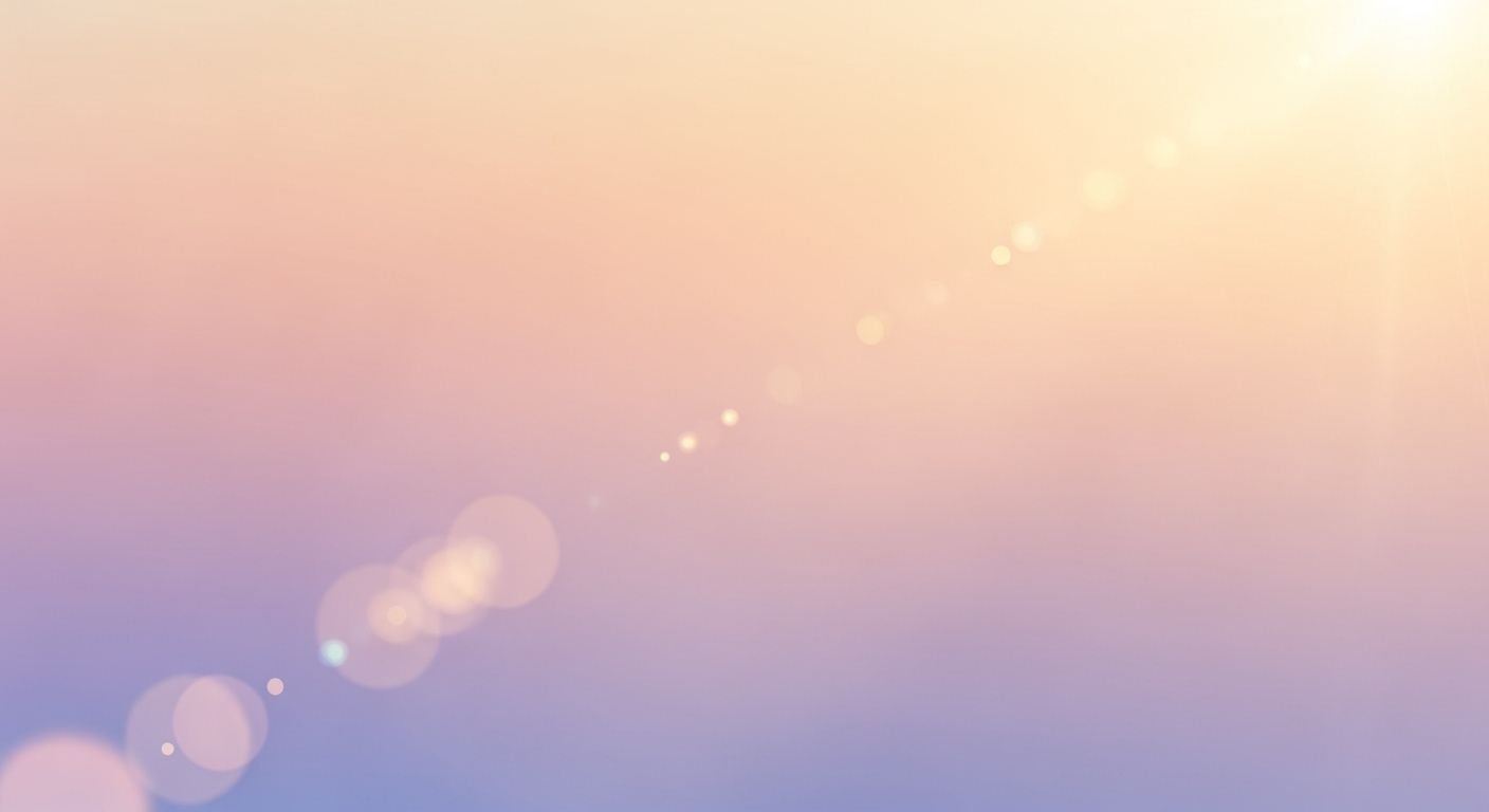 Blurry image of the sun shining 4