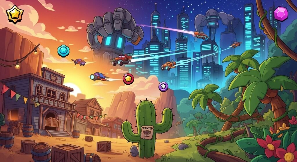 Brawl stars background image 8