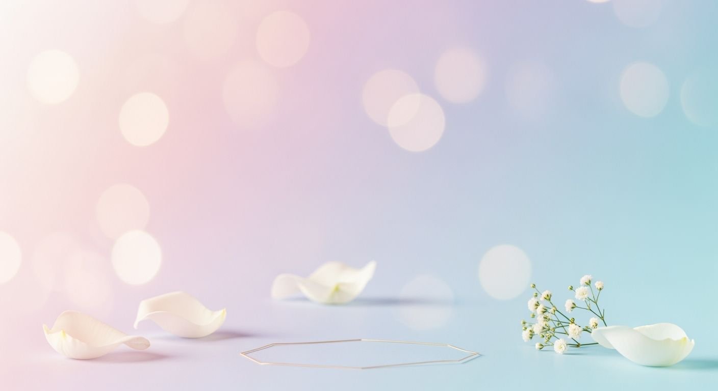 Bunch of white flowers sitting on 3