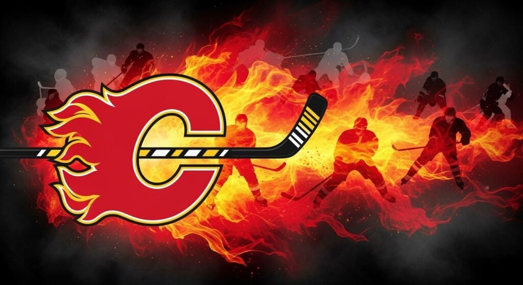 Calgary flames background image 4