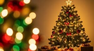 Christmas background tree image 2