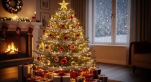 Christmas background tree image