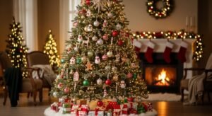 Christmas background tree image 4