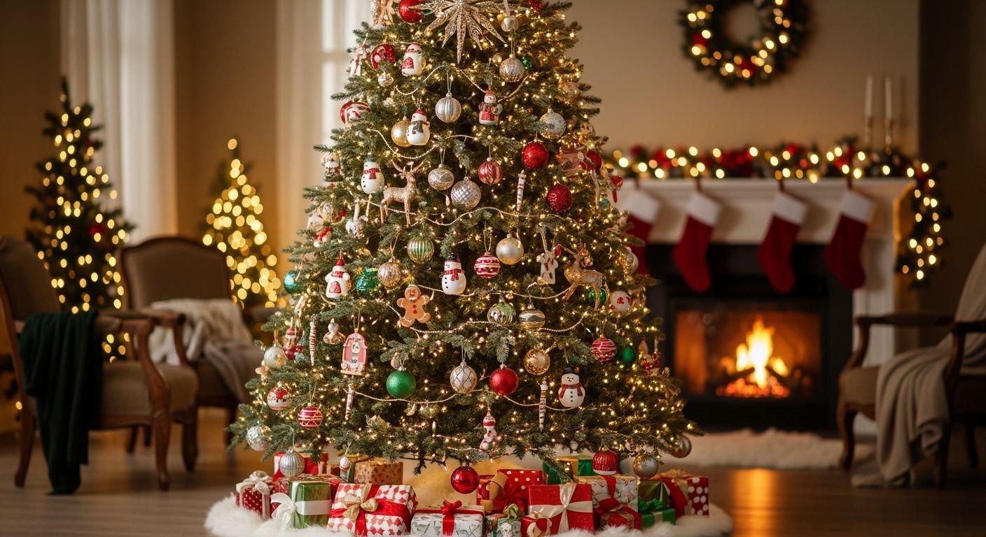 Christmas background tree image 4