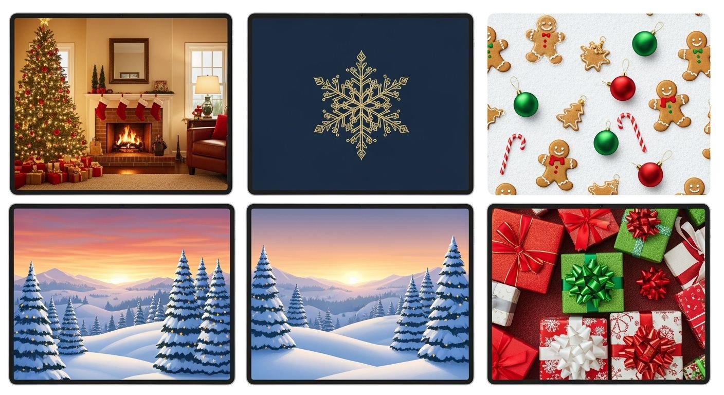 Christmas ipad backgrounds image
