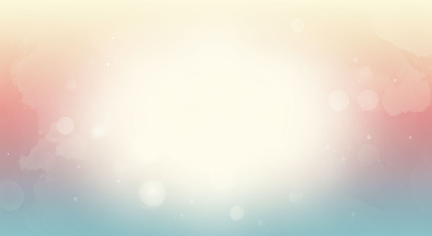 Colorful background with a white circle