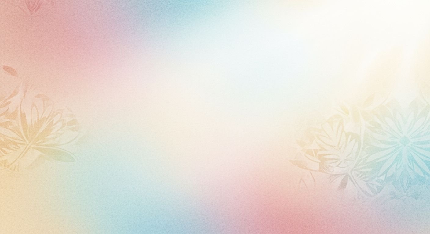 Colorful background with flowers and leaves 4