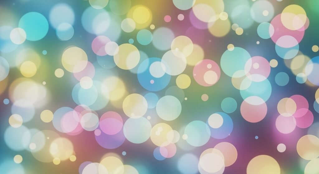 Colorful bokeh background image 3