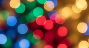 Colorful bokeh background image 4
