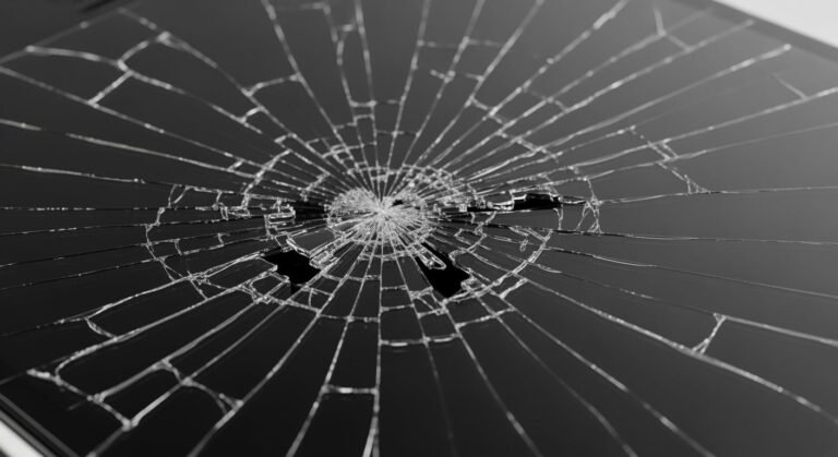 Crack screen background image