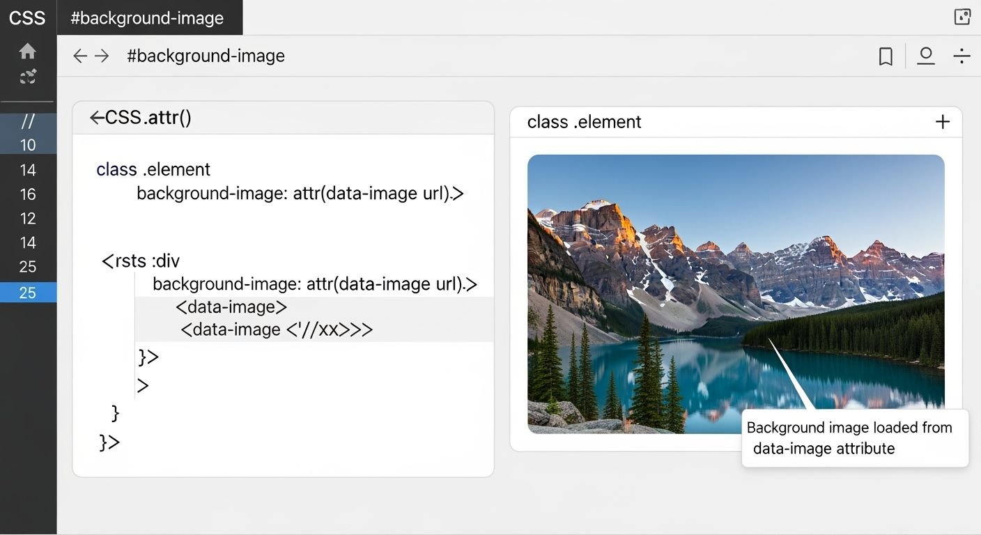 Css attr background image image