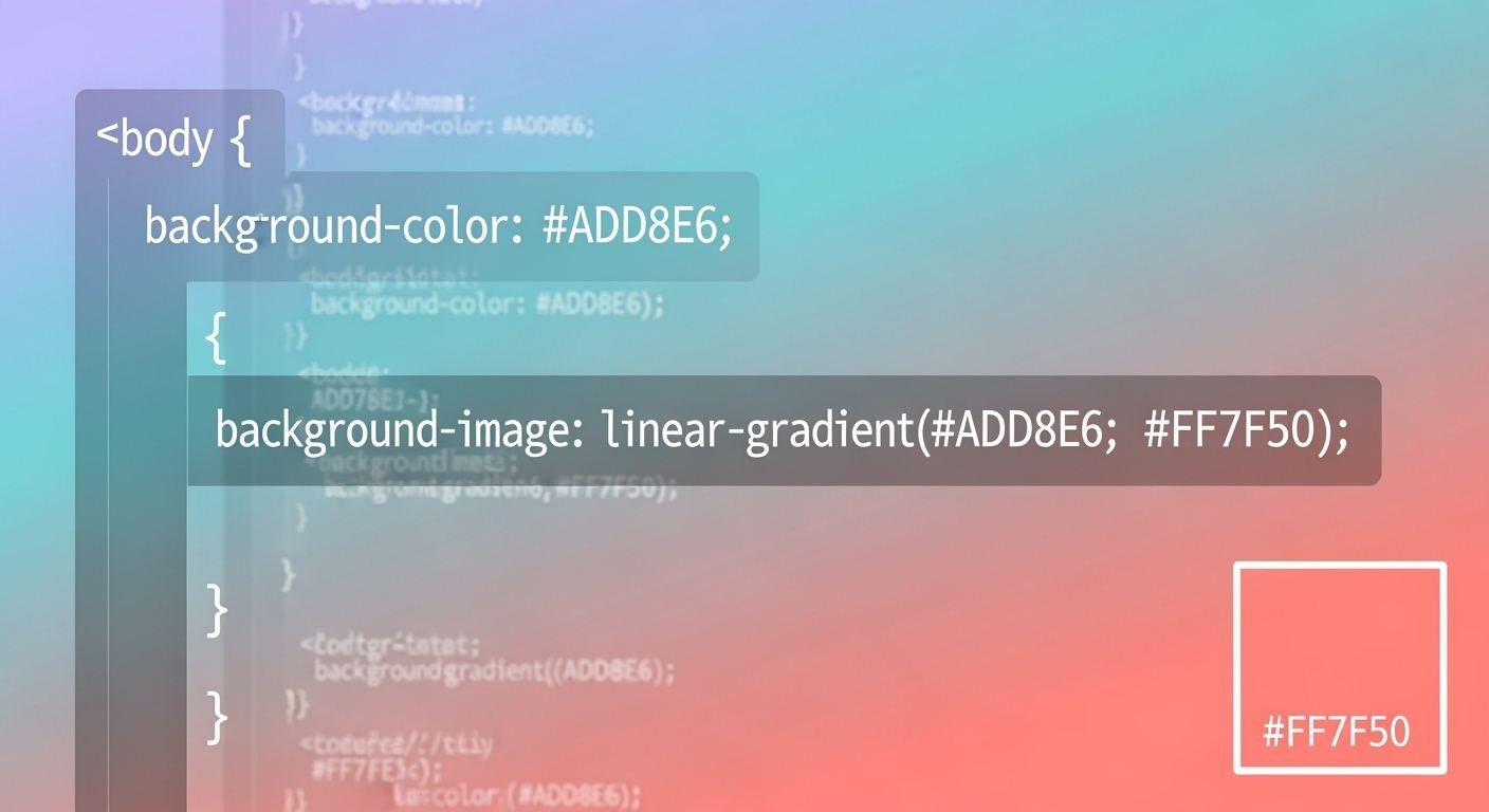 Css background color image