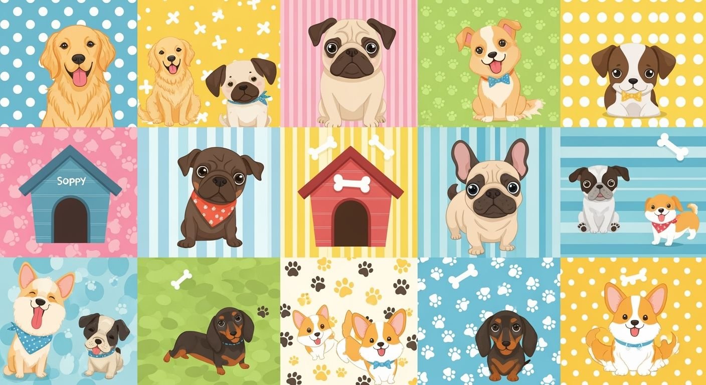 Cute dog backgrounds image